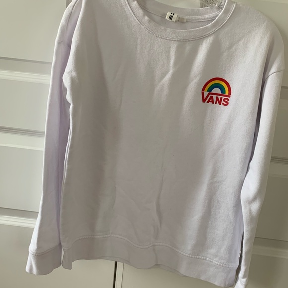 Vans Jackets & Blazers - VANS RAINBOW CREWNECK